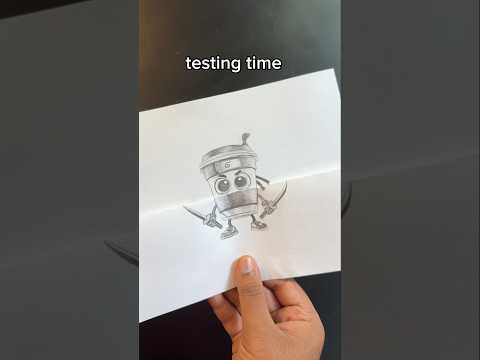 Draw Cappuccino Assassino in Real Life