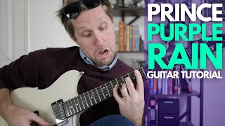 Purple Rain by Prince Guitar Tutorial - Guitar Lessons with Stuart!