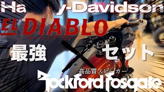 【Harley-Davidson】ローライダーとスピーカーの最強セット