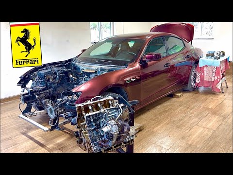 DE CE  FERRARI  A REFUZAT  MOTORUL DE PE ACEST MASERATI