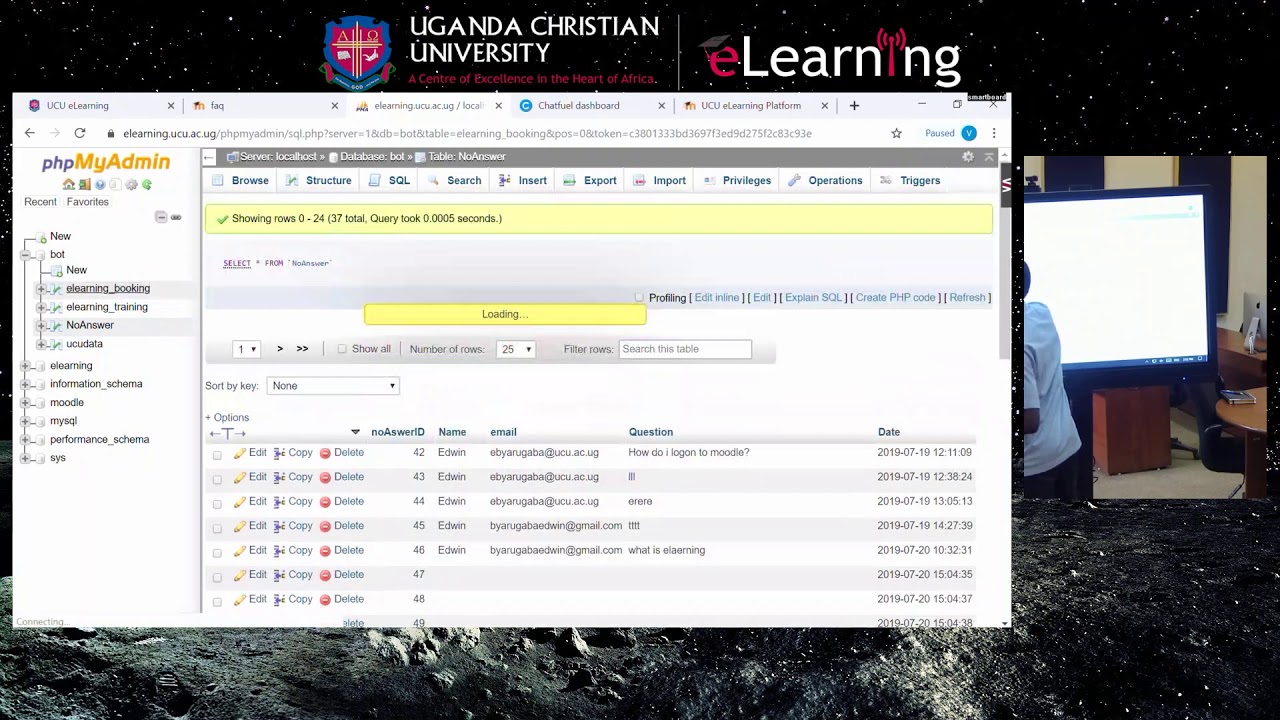 Chatbot Presentation By Edwin Byarugaba