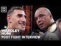 Fabio Wardley Reacts To DRAMATIC KO Win Over Justis Huni