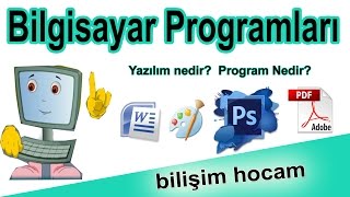 Bilgisayar Programları Animasyon | Program nedir? Yazılım Nedir? |Bilişim Dersi