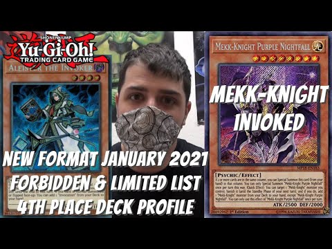 Yugioh New Format January 2021 Locals 4th Place Deck Profile - Mekk-Knight Invoked - Kyle Shook