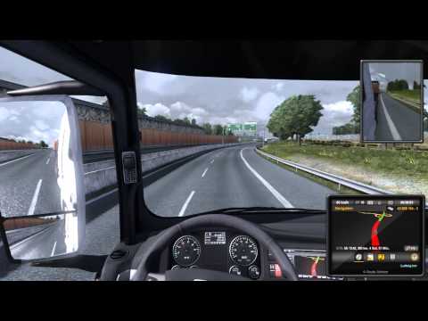 Let's Play Euro Truck Simulator 2 - Milano to Lyon - MAN TGX XXL