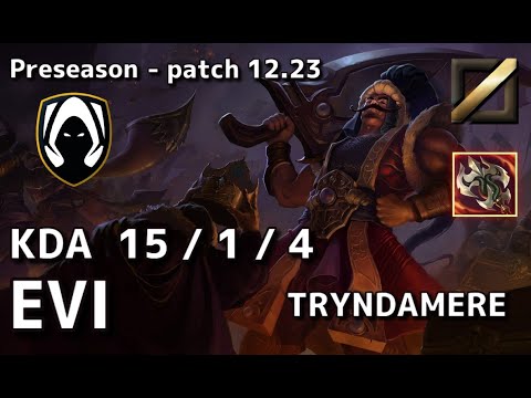 【EUWサーバー/D2】TH Evi トリンダメア(Tryndamere) VS ヴェックス(Vex) MID - Patch12.23 EUW Ranked【LoL】