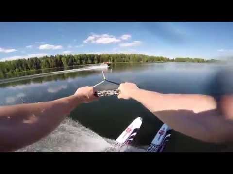 Water skiing / Водные лыжи (GoPro)
