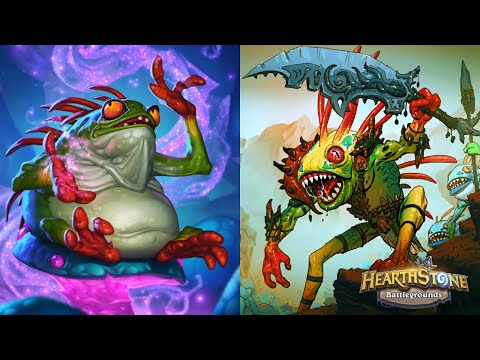 Murloc Build Without Brann = Difficult | New Hero Fungalmancer Flurgl Hearthstone Battlegrounds |
