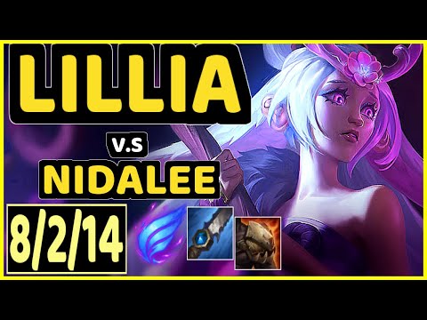 JUNJIA (LILLIA) vs NIDALEE - 8/2/14 KDA JUNGLE CHALLENGER GAMEPLAY - KR