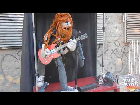 BULLICIO PUPPETS - JACK DISTORTION with the AC/DC CAN !!! \m/