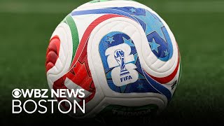 High tech sensor hidden inside World Cup soccer ball