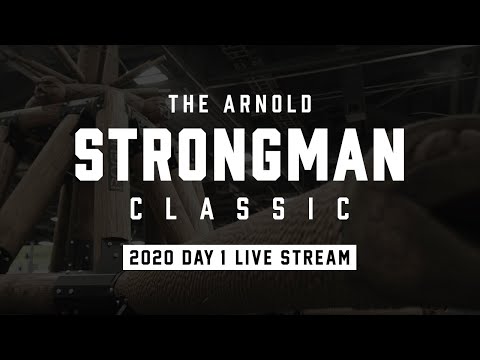 Full Live Stream | Arnold Strongman Classic 2020 - Day 1