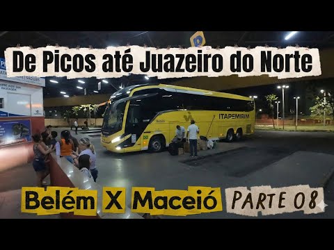 ​A VIAGEM CONTINUA! Saindo de Picos rumo a Juazeiro do Norte (Parte 8)