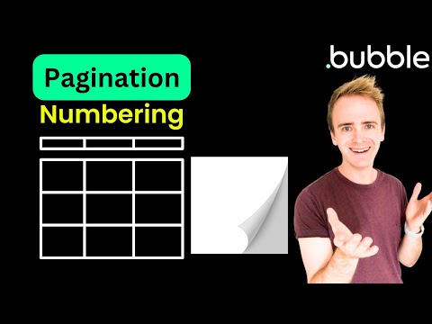 Bubble.io Table Element Pagination with Numbers thumbnail