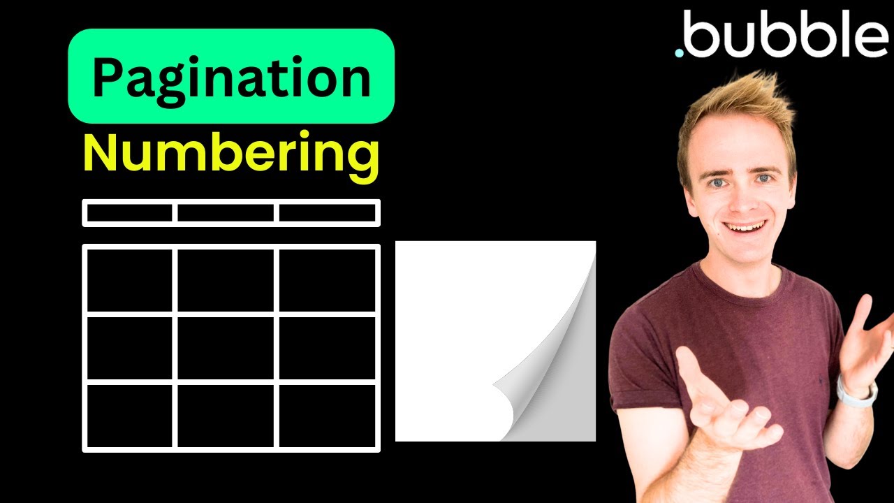 Bubble.io Table Element Pagination with Numbers thumbnail