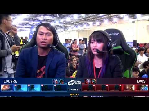 Evos vs Louvre Bekraf Game Prime 2018 Game 1