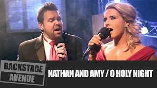 O Holy Night - Nathan Osmond & Amy Whitcomb - Backstage Avenue Christmas