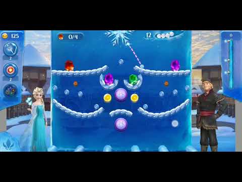frozen free fall : icy shot - level 18 in 40 seconds
