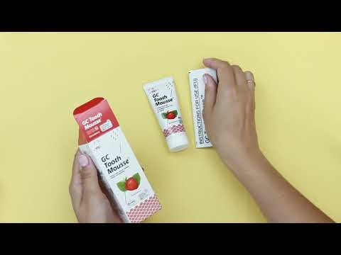 Миниатюра изображения товара Гель для укрепления эмали GC Tooth Mousse / 17168 (40г, клубника)