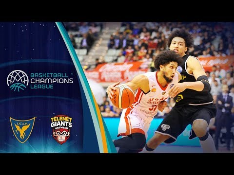 UCAM Murcia v Telenet Giants Antwerp - Full Game - Rd. of 16 - Basketball Champions League 2018-19
