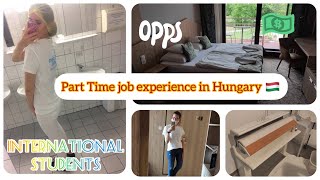 Part Time Jobs in Hungary 🇭🇺- Opportunities for international students 😀