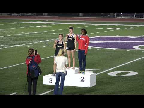 2019 District 24 5A 1600m Awards Girls