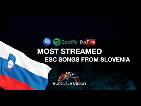 Slovenia 🇸🇮 in Eurovision TOP 27 Most Streamed Songs: Shazam, YouTube & Spotify (1993-2021)