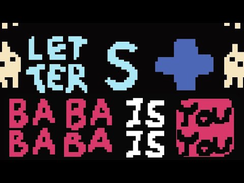 Baba Is You - Custom World: Letters+ (Overworld)