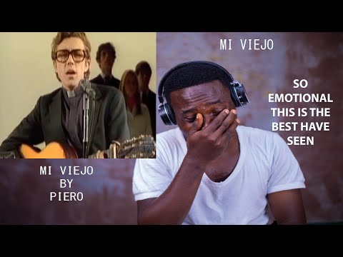 So Emotional .  MY FIRST TIME HEARING Piero - Mi Viejo REACTION!!!