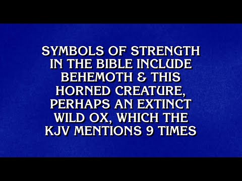What is a Unicorn? - Final Jeopardy