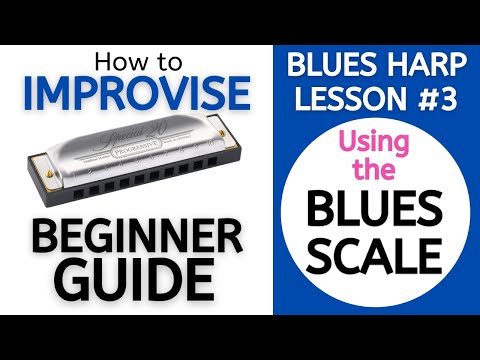 Blues Harmonica Improvisation Lesson 3 - The Blues Scale