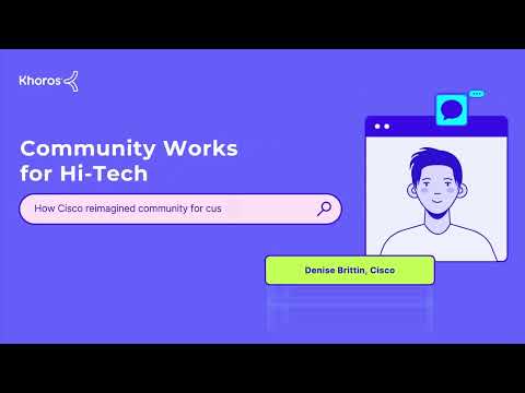 How Cisco reimagined its product-focused community for customer success