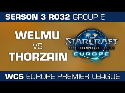 ThorZaIN vs. Welmu - Group E Ro32 - WCS Europe Season 3 - StarCraft 2