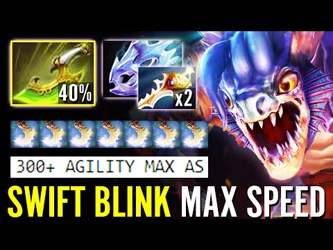 WTF 350+ AGILITY SWIFT BLINK Slark MAX AS Monster Most Epic Comeback By Cooman Dota 2 Pro Carry