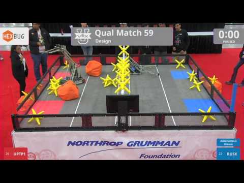 2017 VEXU Design Q59 - UPTP1 vs RUSK - 17 to 40