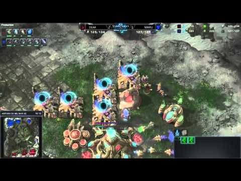 (HD829) Maru vs Dear- TvP G4 - WCS Finals- Heart of the Swarm [FR]