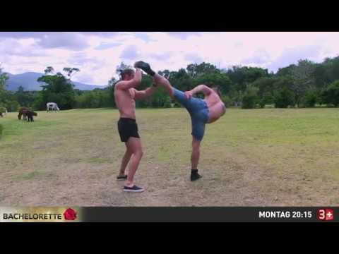 Die Bachelorette 5: K-1 Sparing mit Rico & Kenny