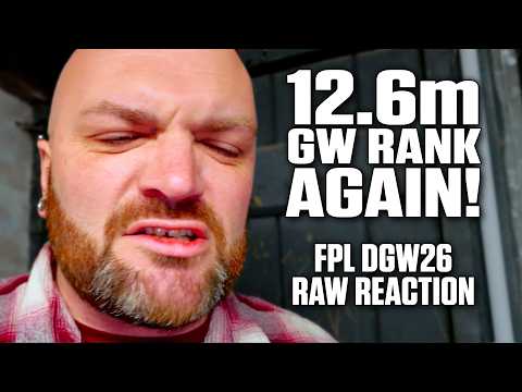 FPL RANT! Every Decision Goes Wrong And I Don't Know How 😡💩📉 GW26 Reaction Fantasy Premier League