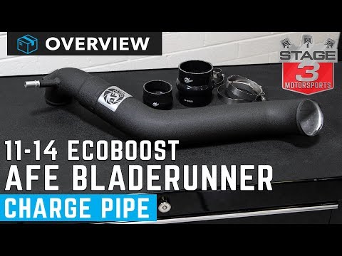 2011-2014 F150 EcoBoost aFe Bladerunner Charge Pipe Overview
