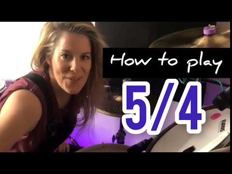 Drum Lesson - How to play in 5/4 (Quick lesson!)