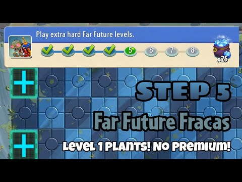 Plants vs Zombies 2 | Epic Quest: Far Future Fracas - Step 5