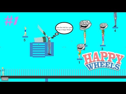 YouTube video about: How do you grab ropes in happy wheels?