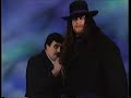 Undertaker With Paul Bearer Promo 1995 03 26