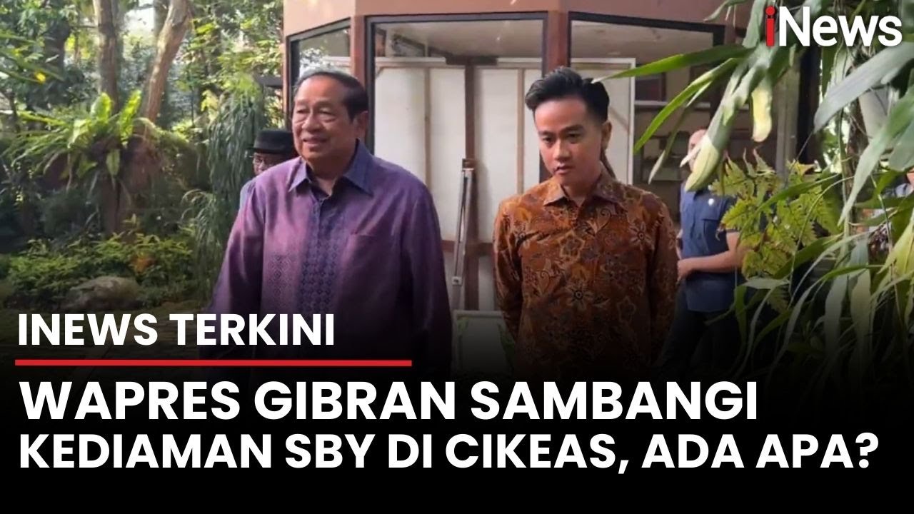 Wapres Gibran Sambangi Kediaman SBY di Cikeas, Sampaikan Ucapan Ulang Tahun| iNews Terkini (9/9)