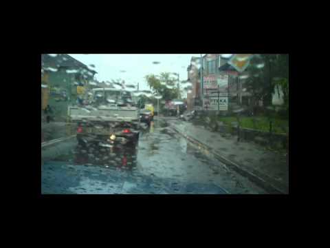 Skawina in the rain (from Skawina to Nuremburg part one of four)