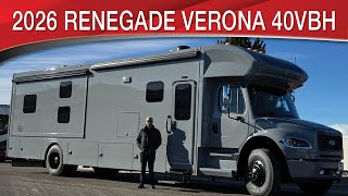 A preview image of the linked video showcasing 2026 Renegade Verona 40VBH