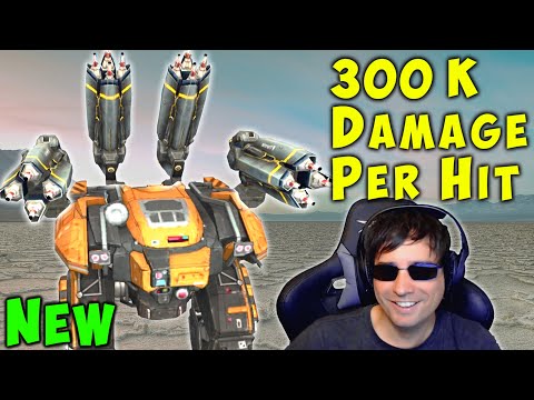 NEW Buffed THERMITE Behemoth - Highest Damage in War Robots - Mk2 WR Gameplay