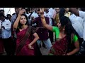 Tamil Actress Sangavi And Venba Vera Level Kuthu Dance Kulasai Dasara 2024