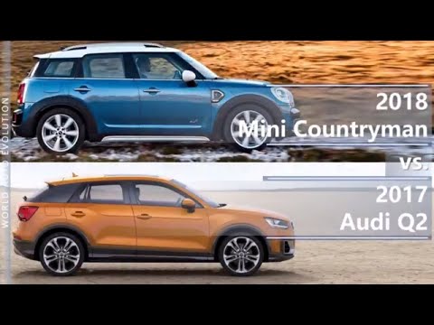 2018 Mini Countryman vs 2017 Audi Q2 (technical comparison)