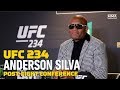 UFC 234: Anderson Silva Post-Fight Press Conference - MMA Fighting